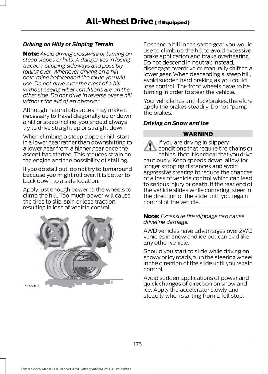 Forde Edge II owners manual / page 176