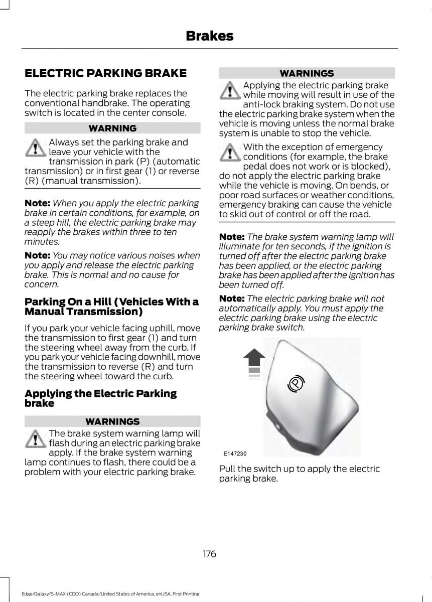 Forde Edge II owners manual / page 179