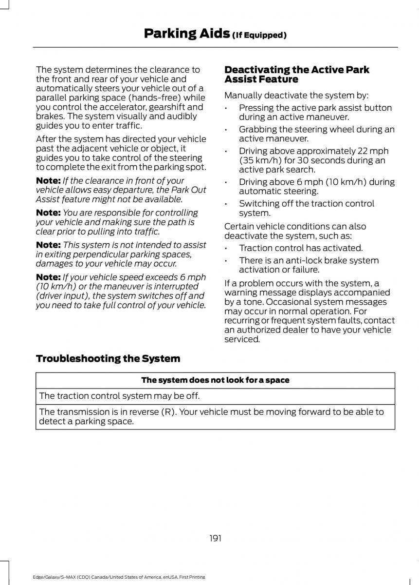 Forde Edge II owners manual / page 194