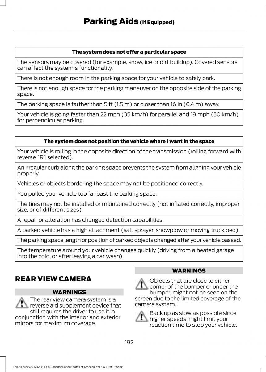 Forde Edge II owners manual / page 195