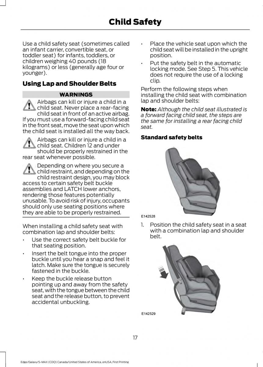 Forde Edge II owners manual / page 20