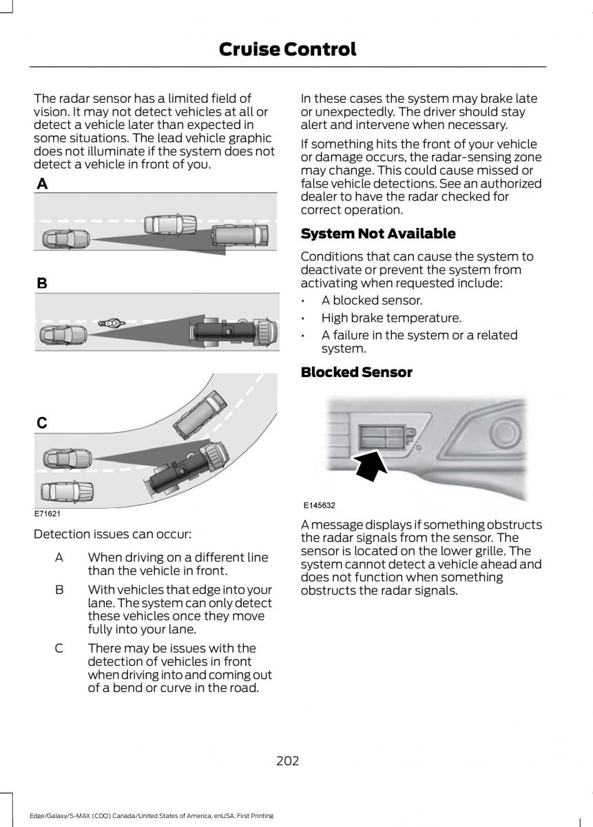 Forde Edge II owners manual / page 205