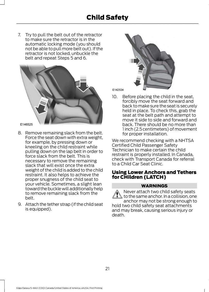 Forde Edge II owners manual / page 24