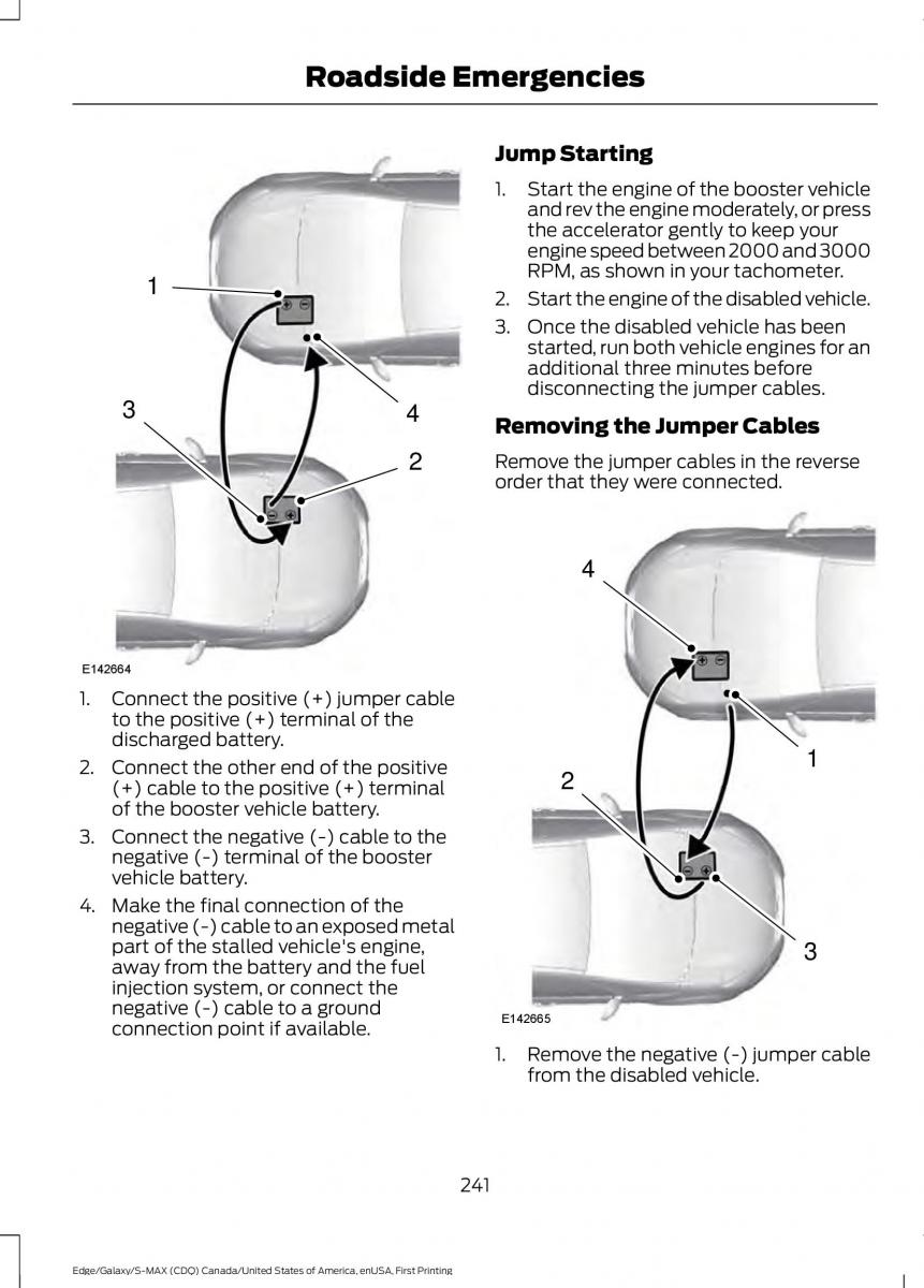 Forde Edge II owners manual / page 244