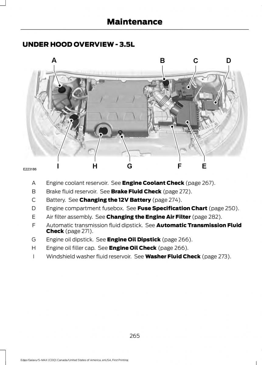 Forde Edge II owners manual / page 268