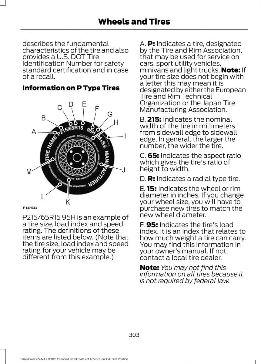 Forde Edge II owners manual / page 306