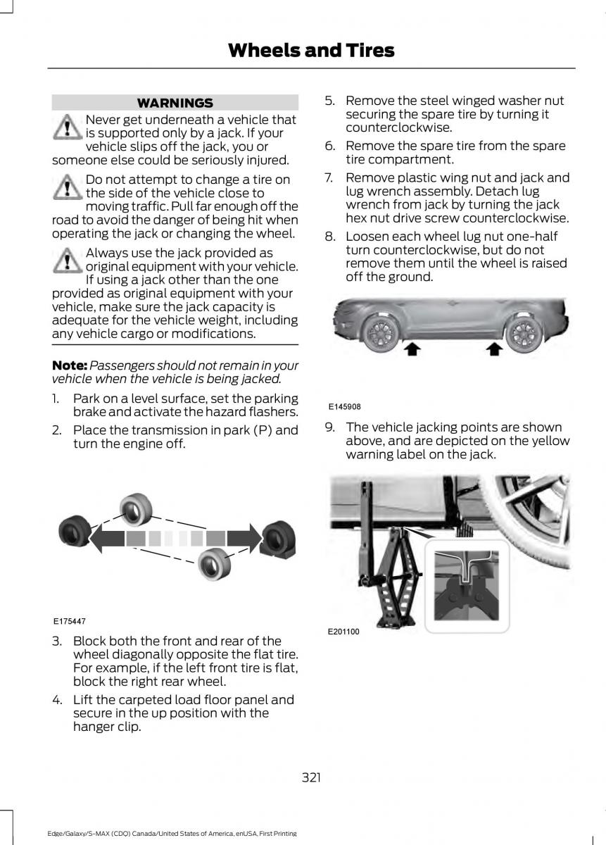 Forde Edge II owners manual / page 324