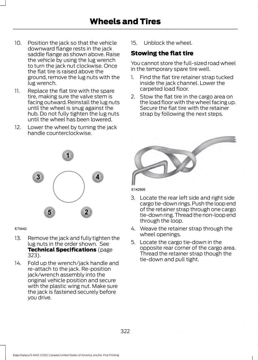 Forde Edge II owners manual / page 325