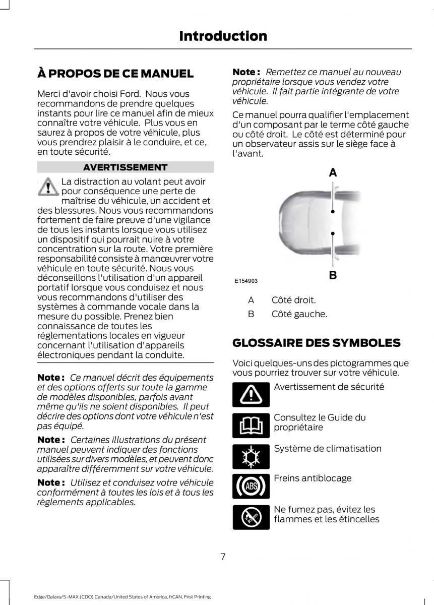 Forde Edge II manuel du proprietaire / page 10