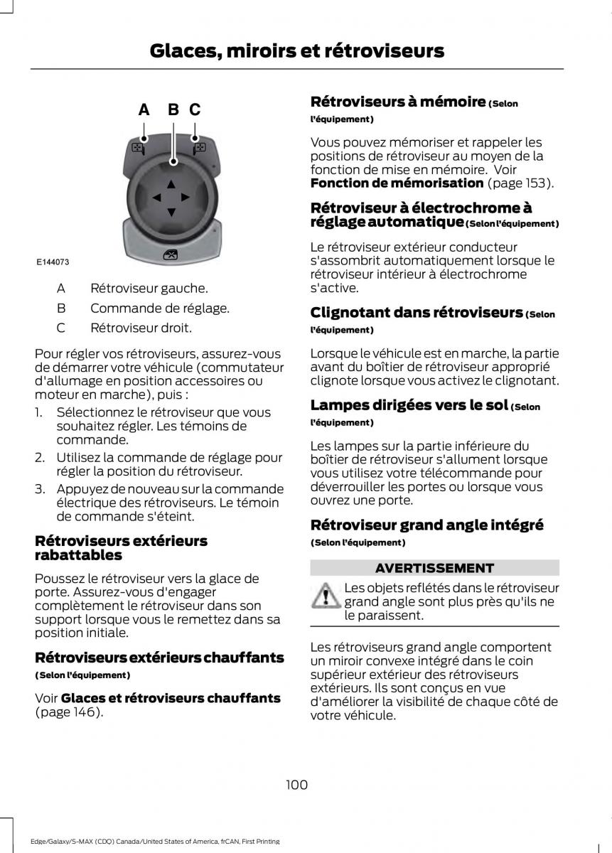 Forde Edge II manuel du proprietaire / page 103