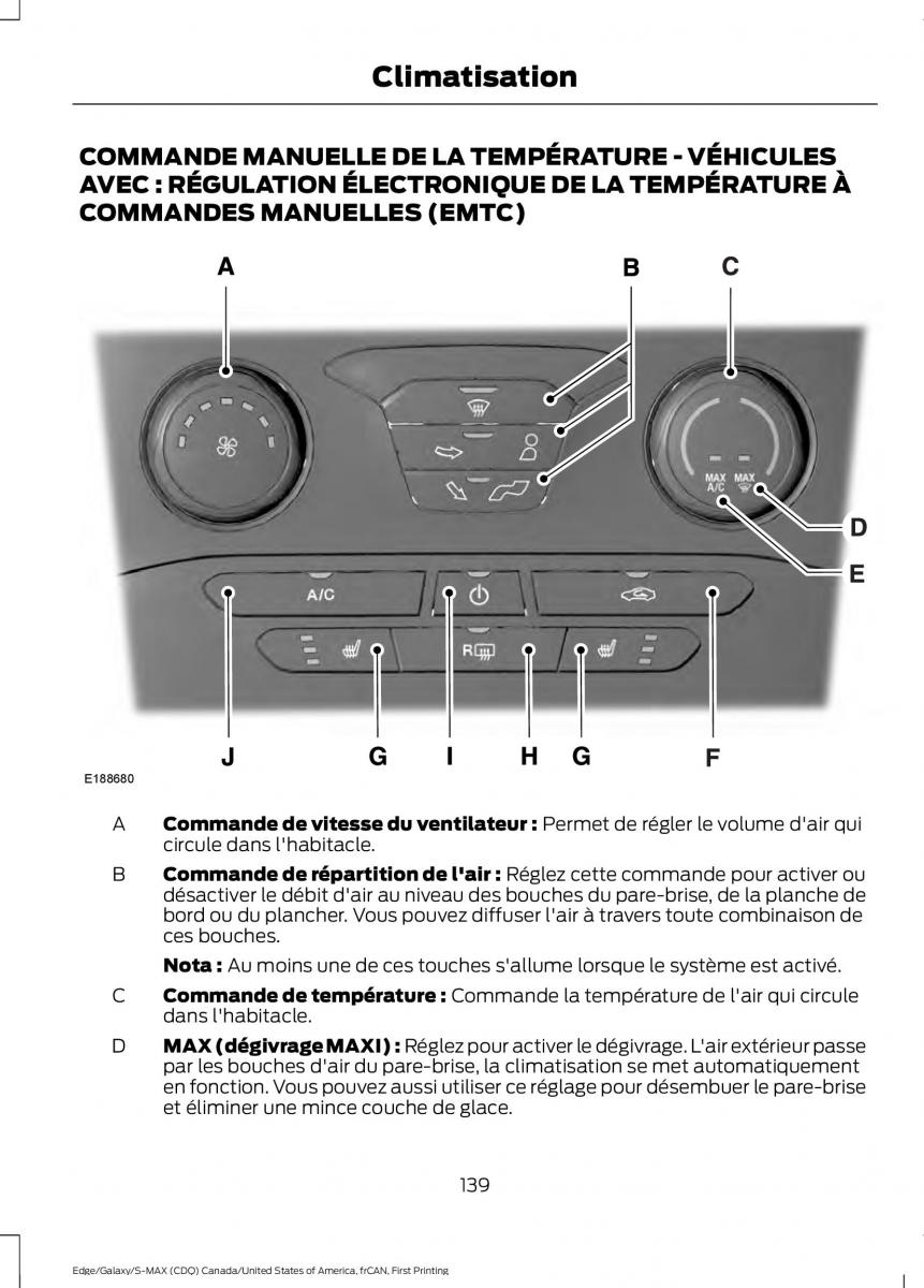 Forde Edge II manuel du proprietaire / page 142