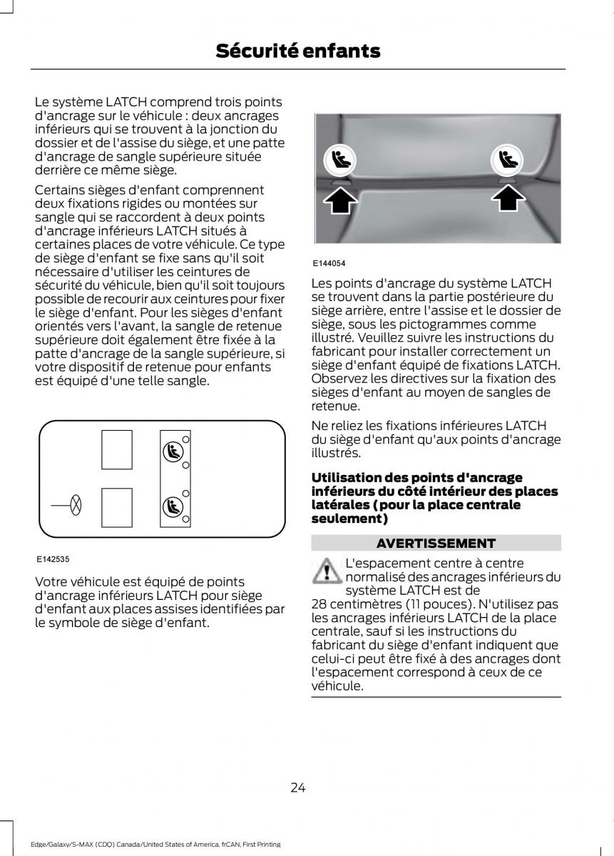 Forde Edge II manuel du proprietaire / page 27