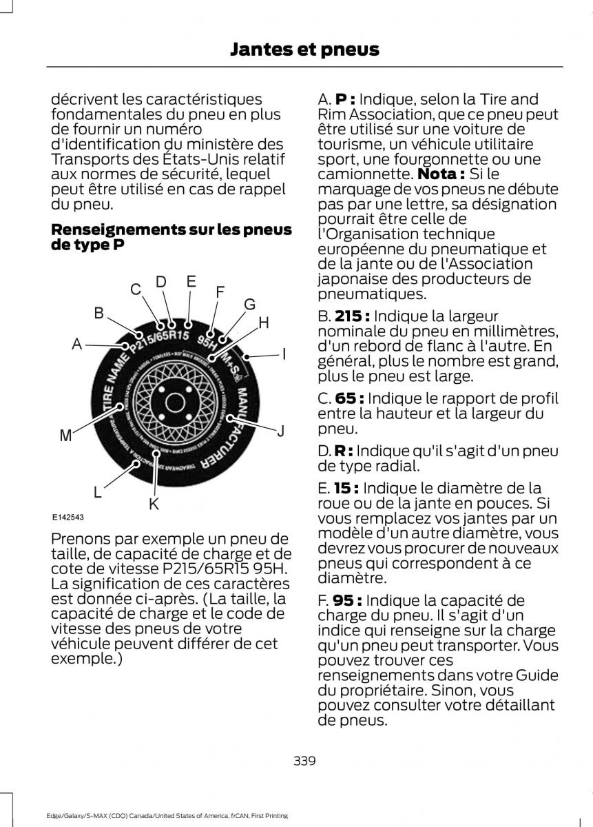 Forde Edge II manuel du proprietaire / page 342