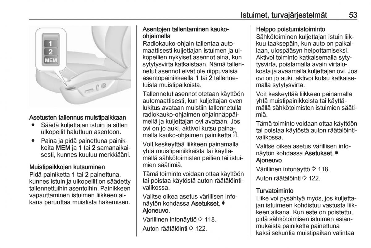 Opel Insignia A omistajan kasikirja / page 55