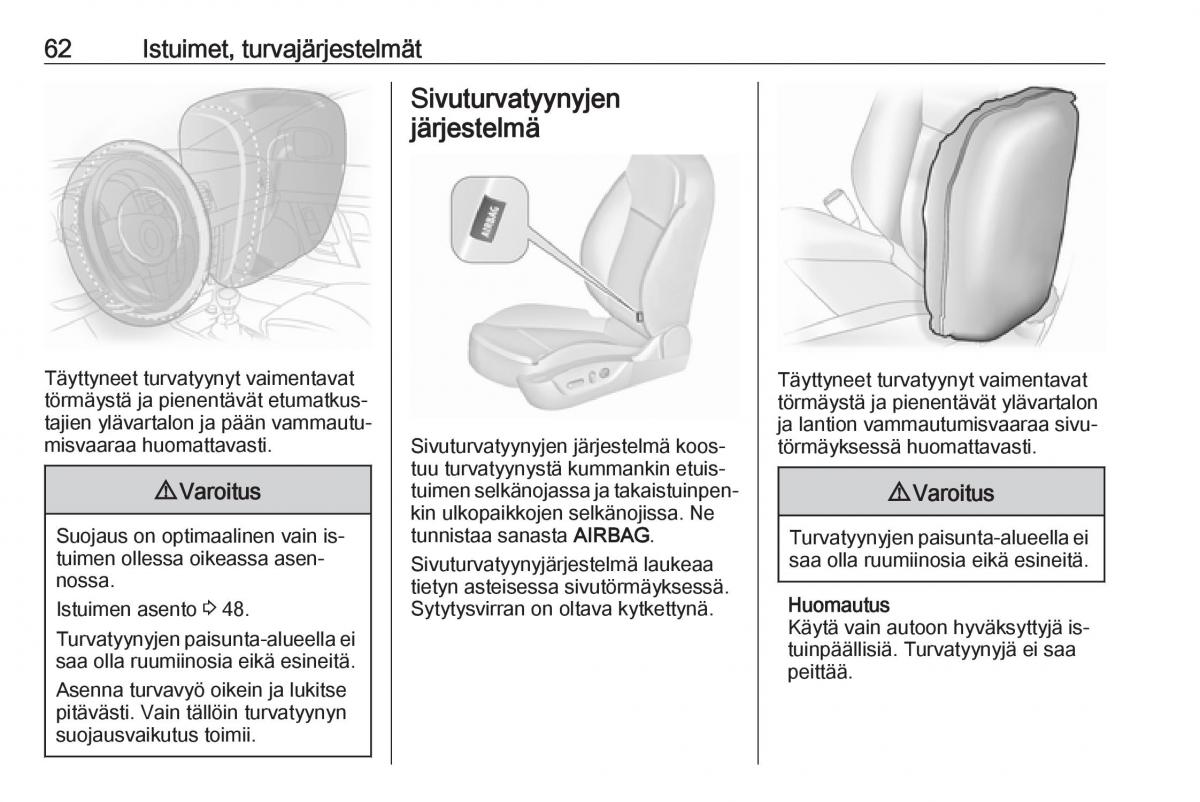 Opel Insignia A omistajan kasikirja / page 64