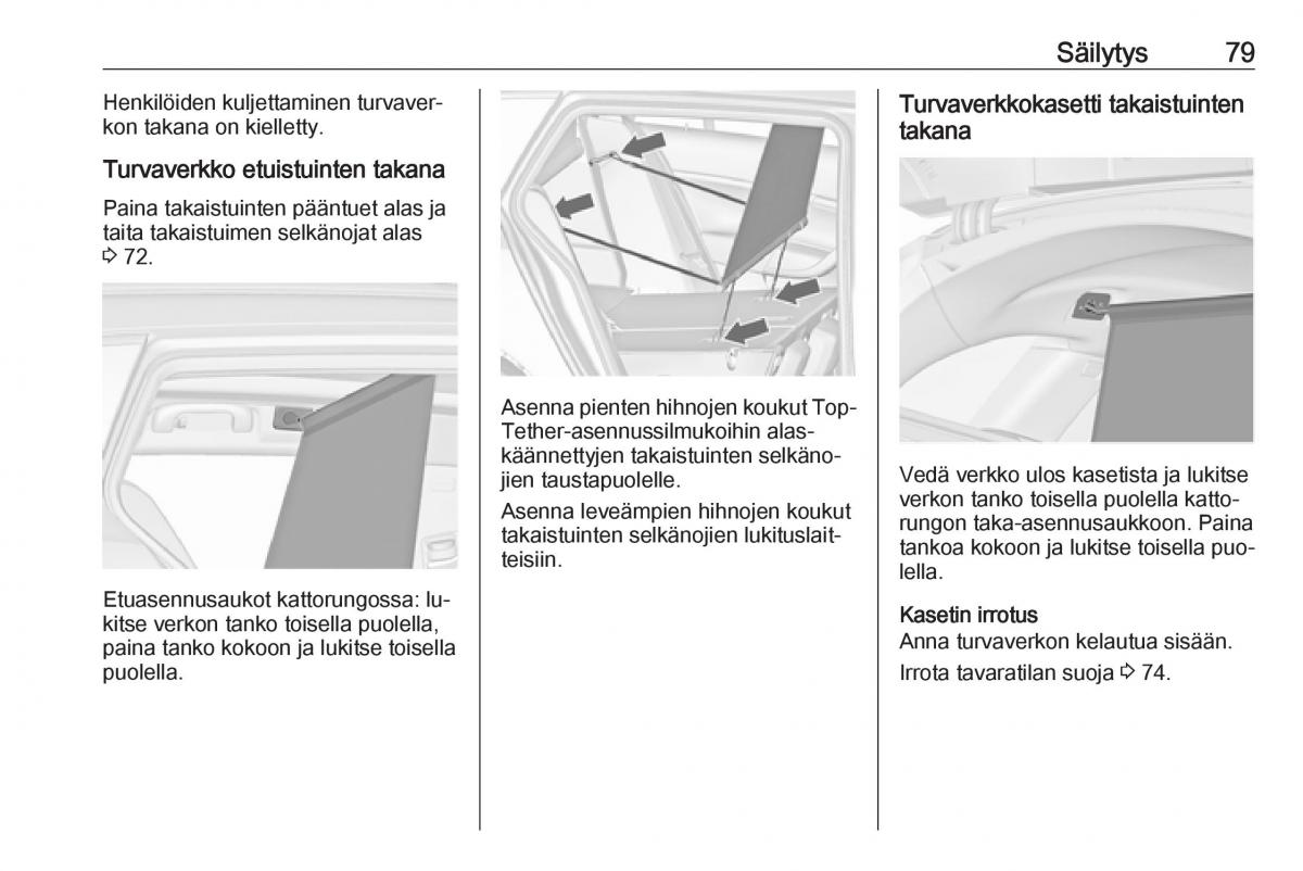 Opel Insignia A omistajan kasikirja / page 81