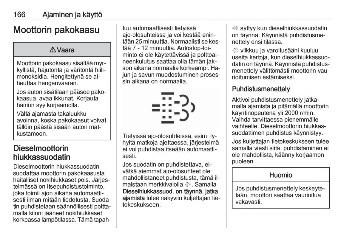 Opel Insignia A omistajan kasikirja / page 168