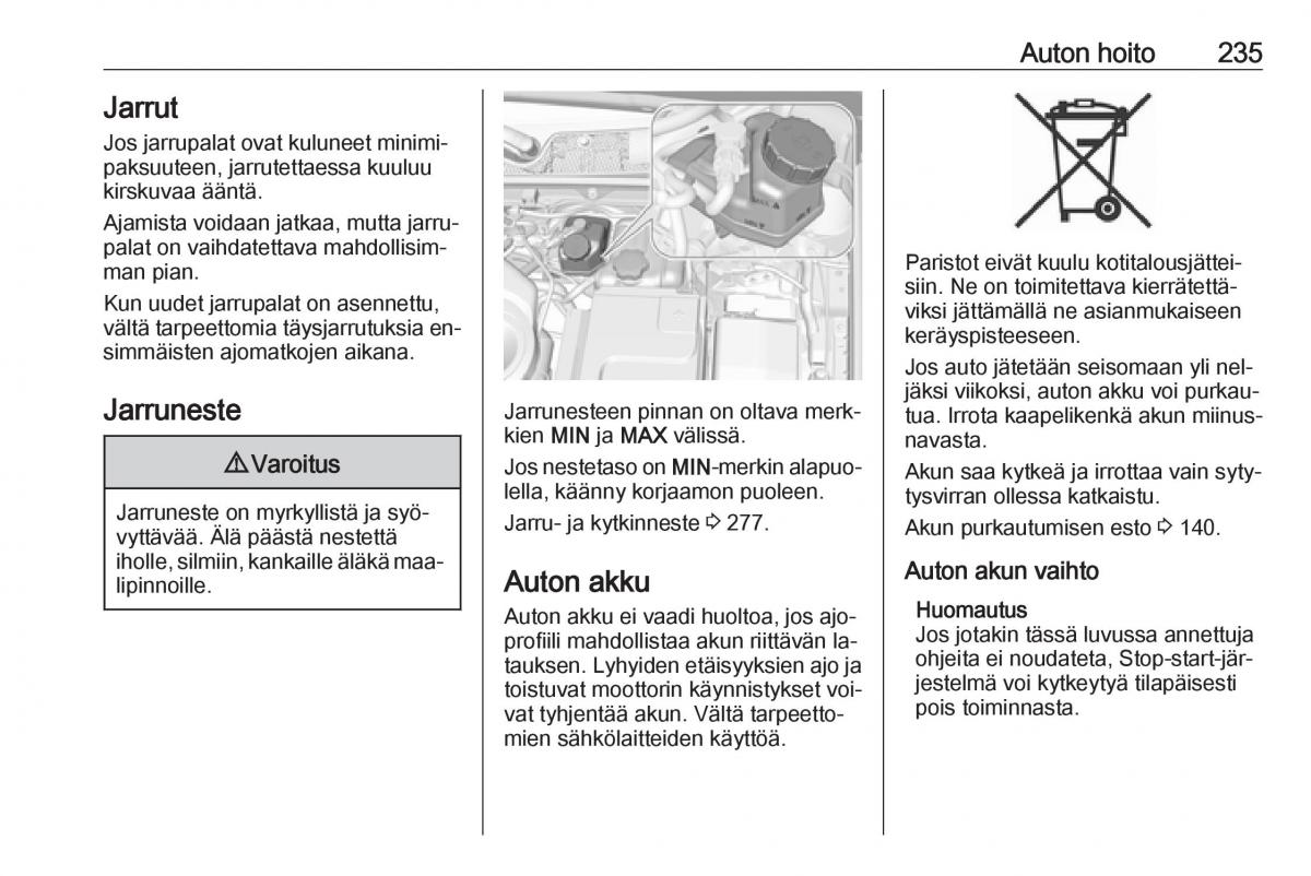 Opel Insignia A omistajan kasikirja / page 237