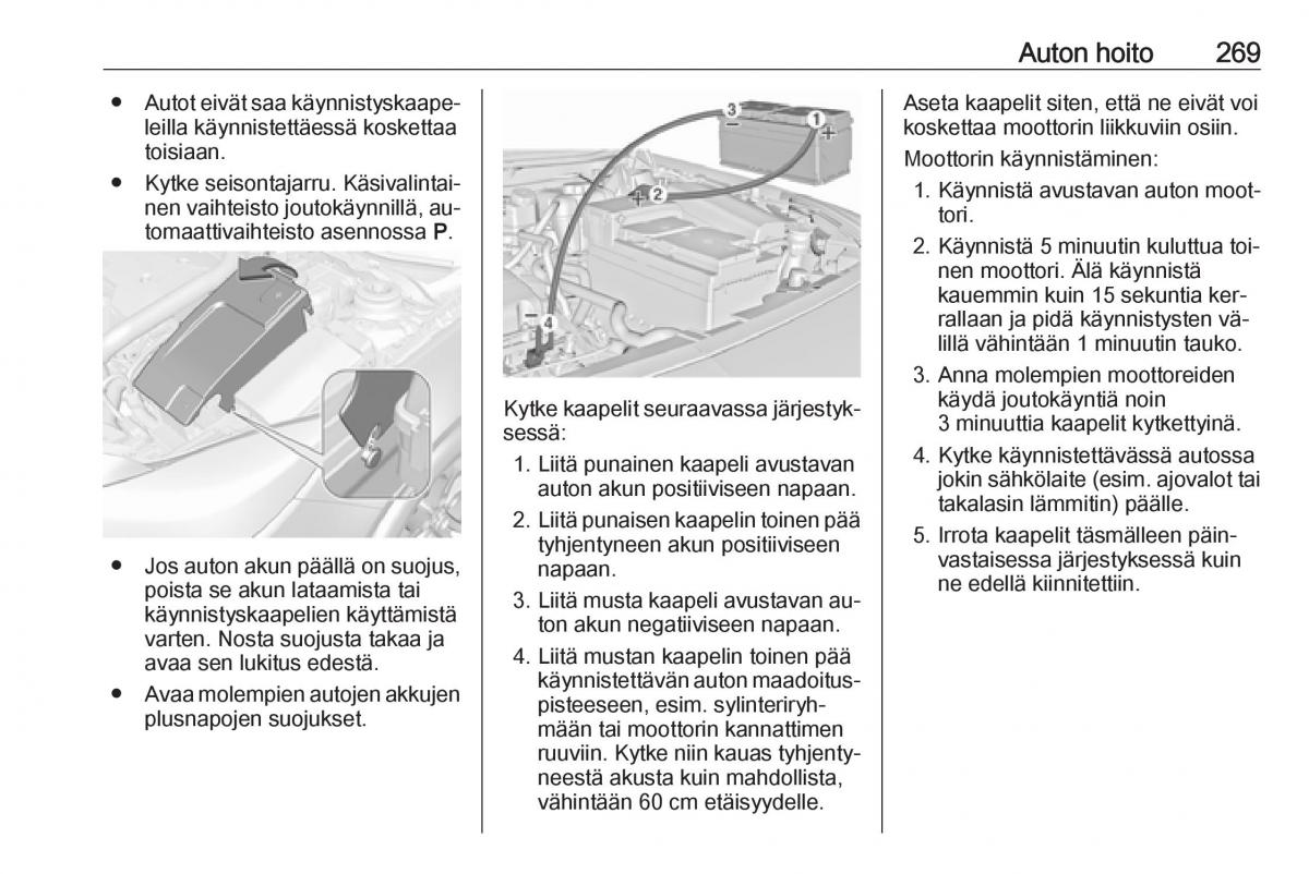 Opel Insignia A omistajan kasikirja / page 271