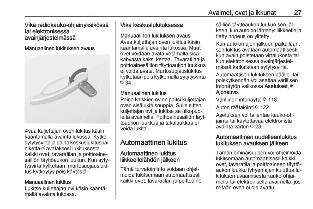 Opel Insignia A omistajan kasikirja / page 29