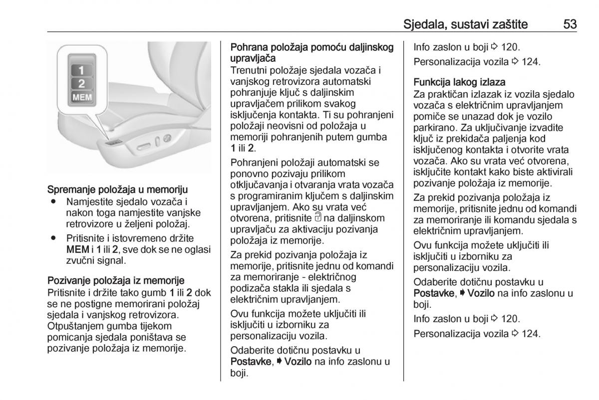 Opel Insignia A vlasnicko uputstvo / page 55