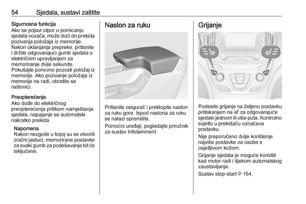 Opel Insignia A vlasnicko uputstvo / page 56