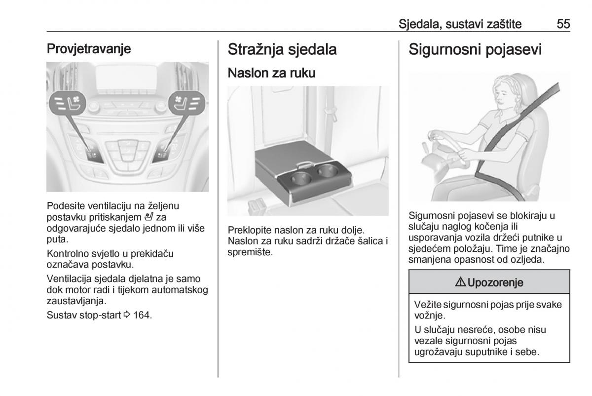 Opel Insignia A vlasnicko uputstvo / page 57