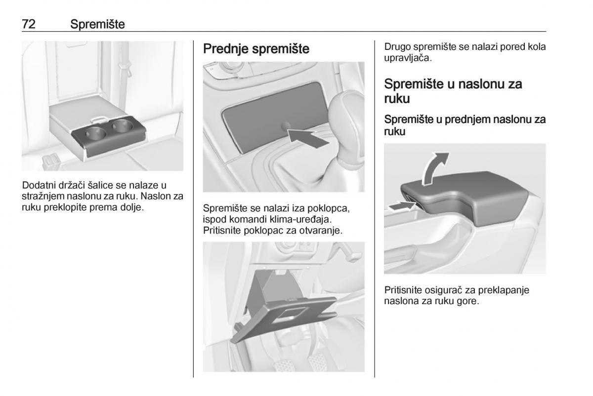 Opel Insignia A vlasnicko uputstvo / page 74