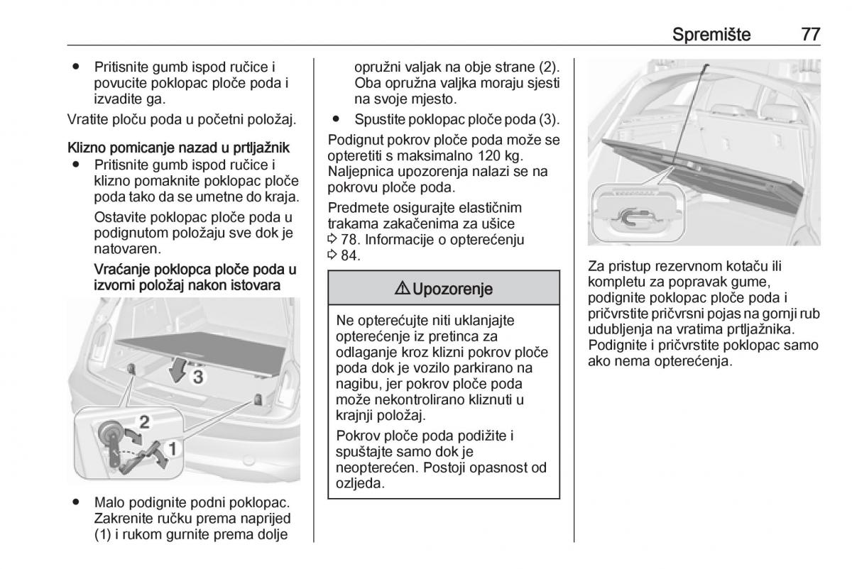 Opel Insignia A vlasnicko uputstvo / page 79