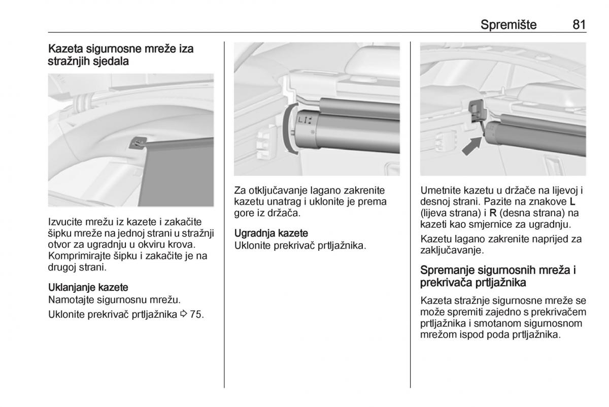 Opel Insignia A vlasnicko uputstvo / page 83