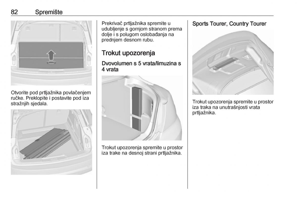 Opel Insignia A vlasnicko uputstvo / page 84