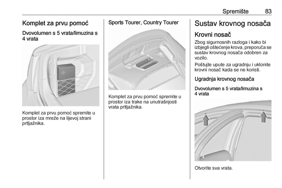 Opel Insignia A vlasnicko uputstvo / page 85