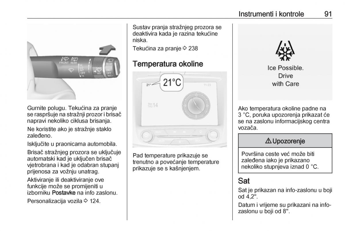 Opel Insignia A vlasnicko uputstvo / page 93