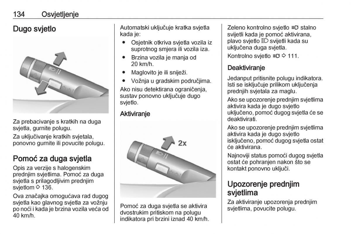 Opel Insignia A vlasnicko uputstvo / page 136