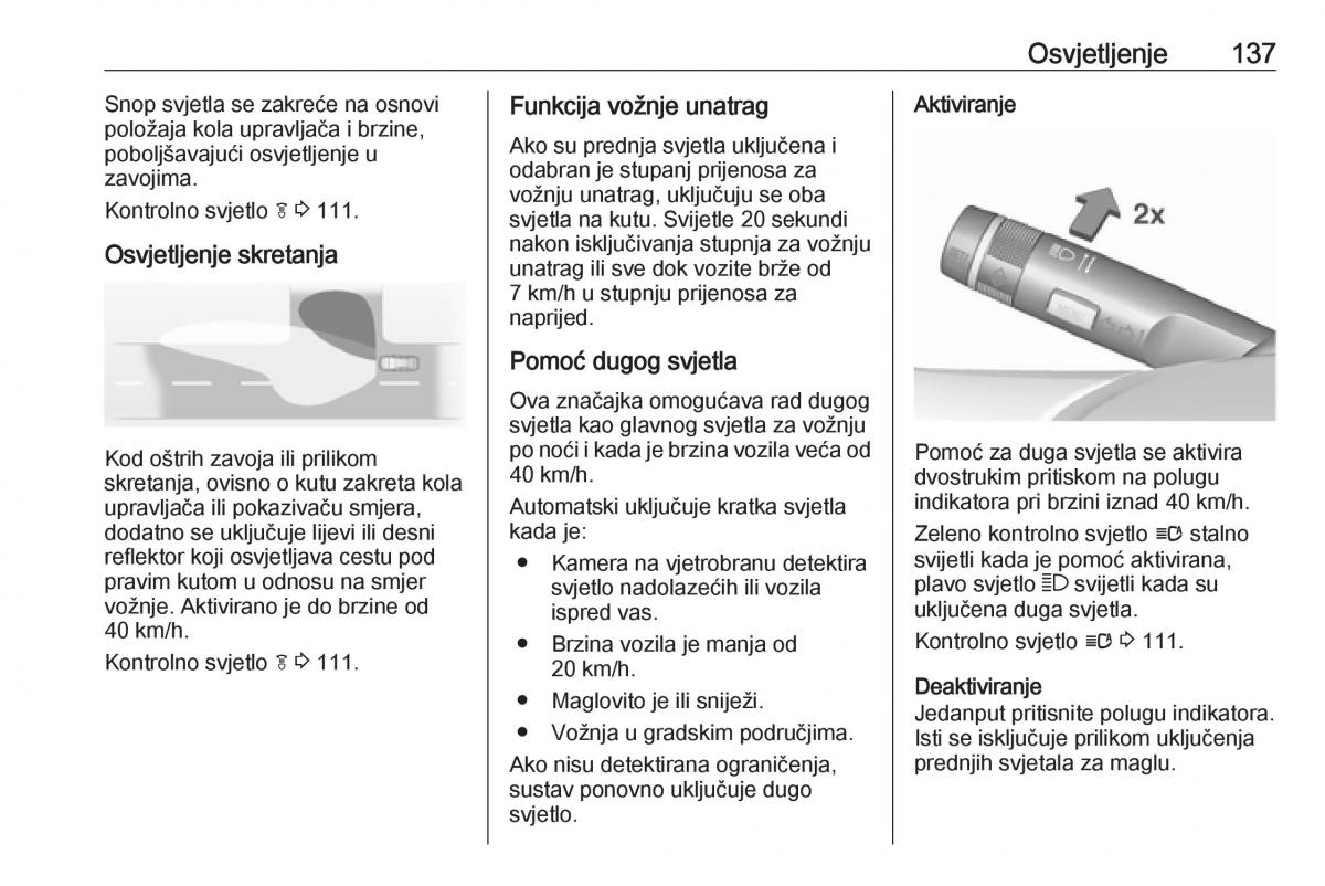 Opel Insignia A vlasnicko uputstvo / page 139