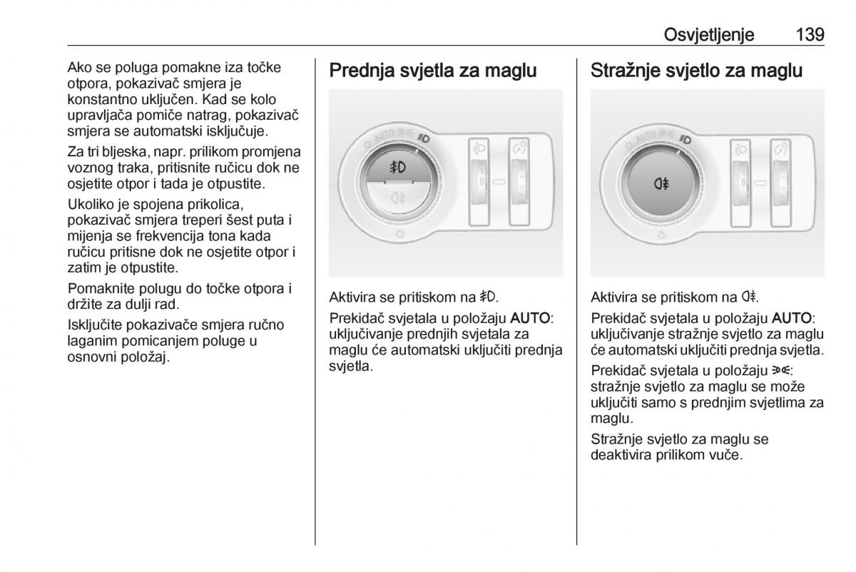 Opel Insignia A vlasnicko uputstvo / page 141