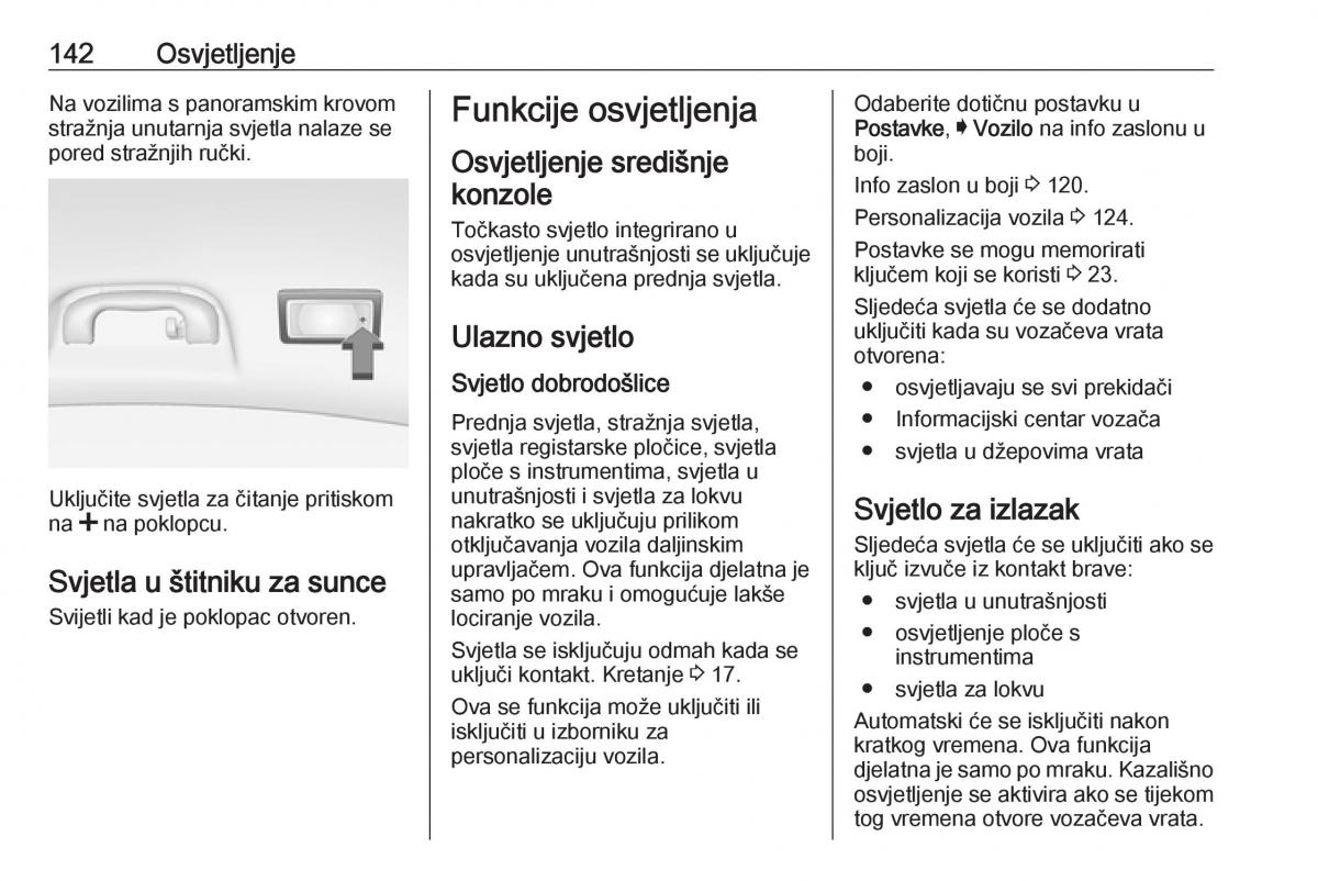 Opel Insignia A vlasnicko uputstvo / page 144