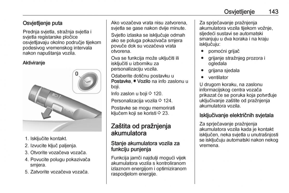 Opel Insignia A vlasnicko uputstvo / page 145