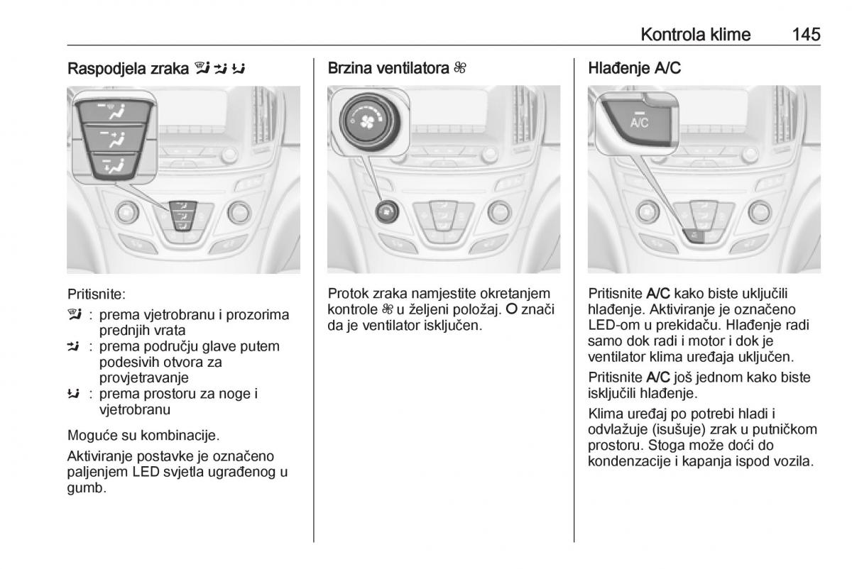 Opel Insignia A vlasnicko uputstvo / page 147