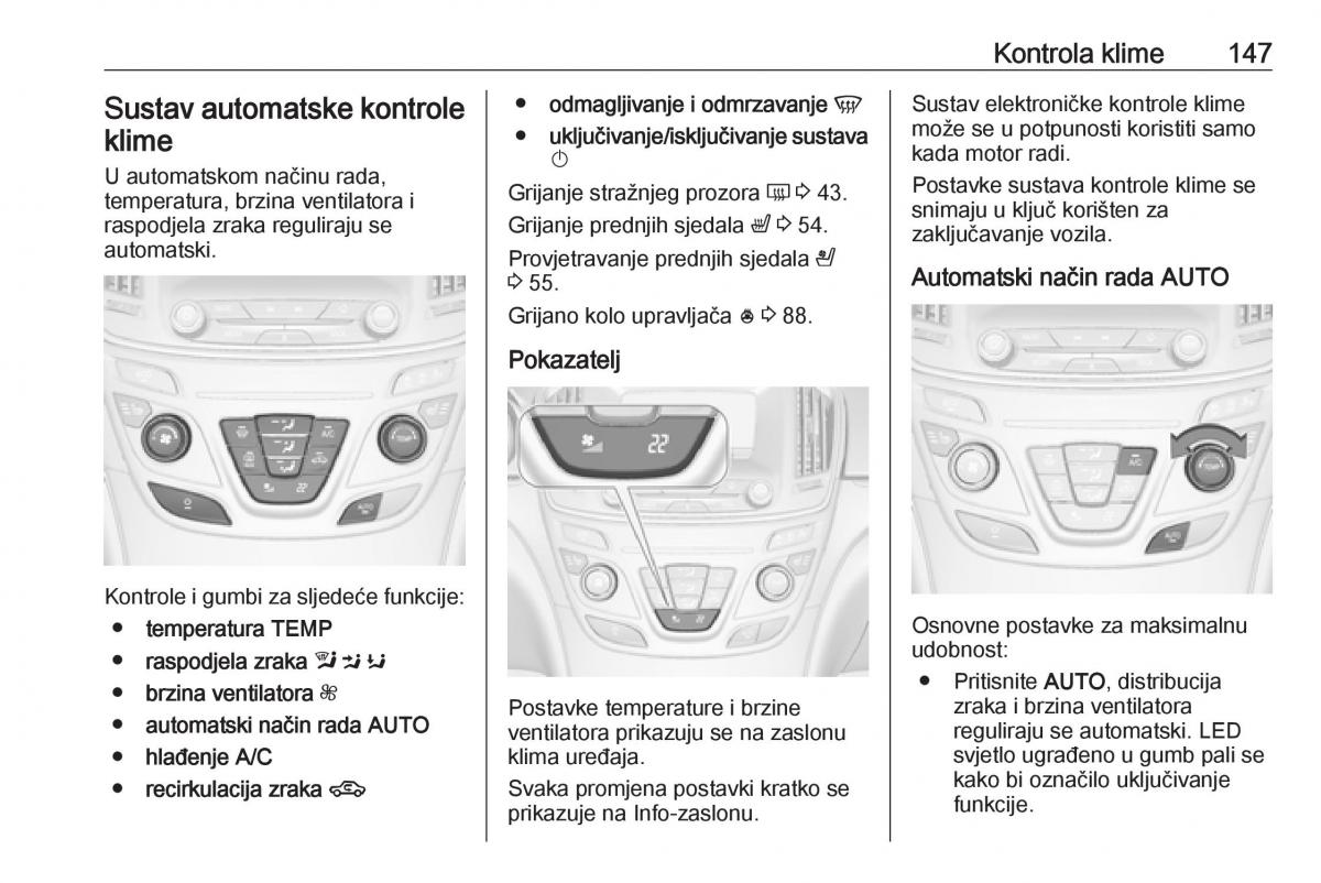 Opel Insignia A vlasnicko uputstvo / page 149