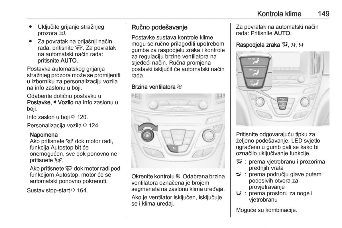 Opel Insignia A vlasnicko uputstvo / page 151