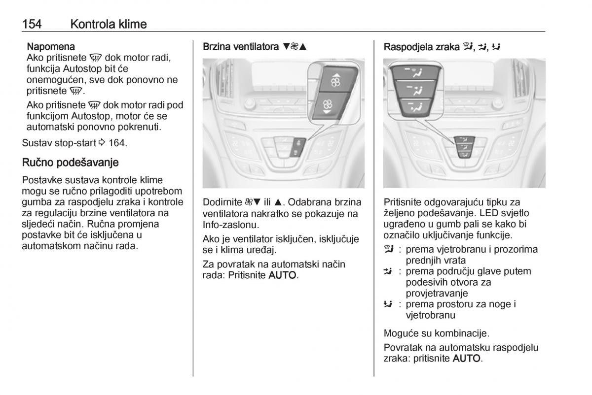 Opel Insignia A vlasnicko uputstvo / page 156