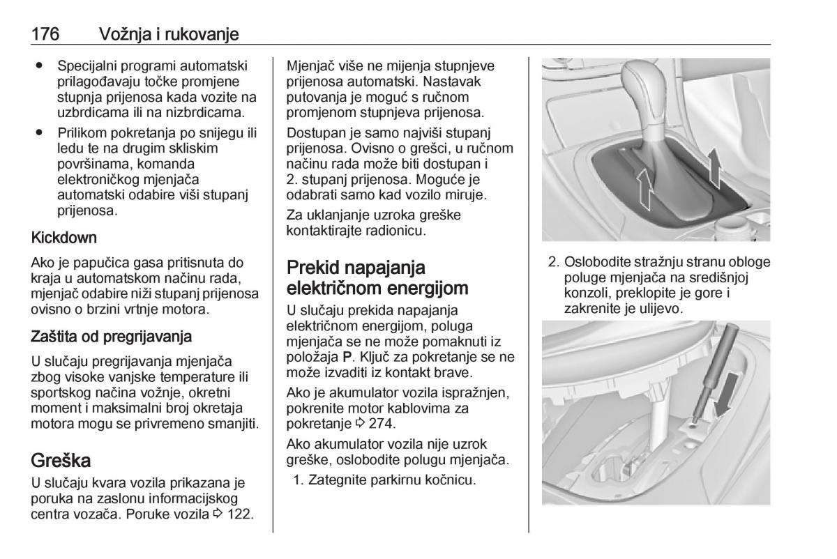 Opel Insignia A vlasnicko uputstvo / page 178