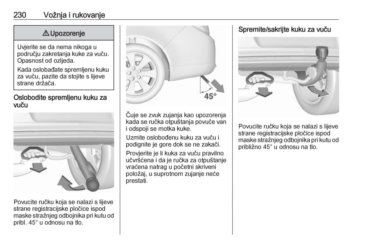 Opel Insignia A vlasnicko uputstvo / page 232