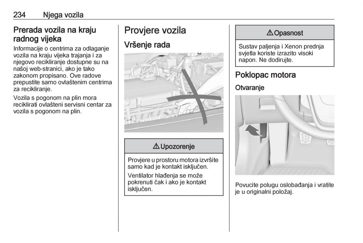 Opel Insignia A vlasnicko uputstvo / page 236