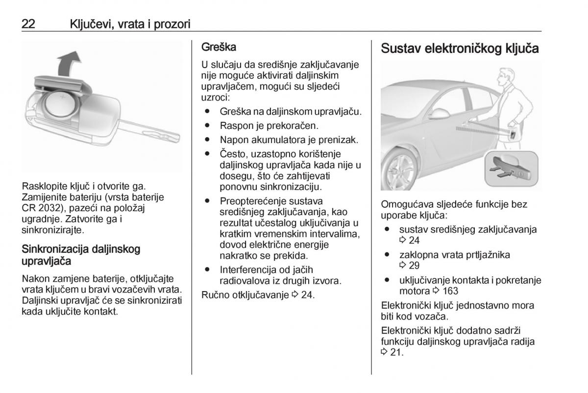 Opel Insignia A vlasnicko uputstvo / page 24