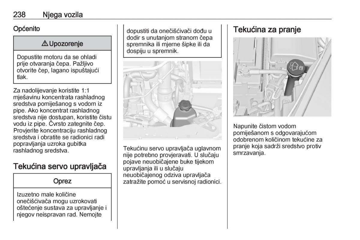 Opel Insignia A vlasnicko uputstvo / page 240