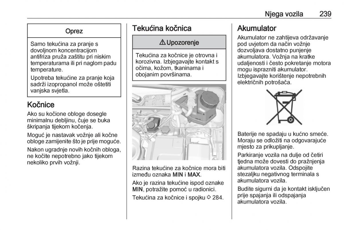 Opel Insignia A vlasnicko uputstvo / page 241