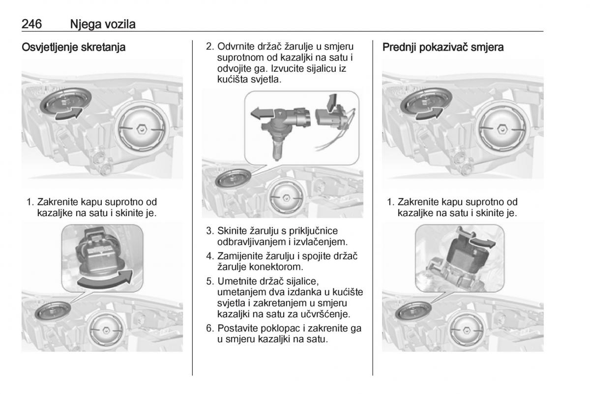 Opel Insignia A vlasnicko uputstvo / page 248