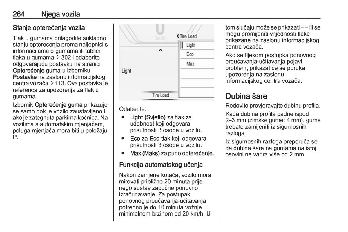 Opel Insignia A vlasnicko uputstvo / page 266